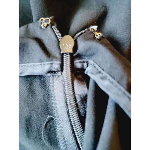 St. John 16 Caviar Women's 16 Dress Pants Slacks Black Side Zip/Hook No  Mat Tag - Picture 7 of 8